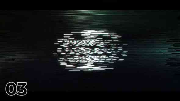Digital Glitch Logo Reveal After Effects Template – glitch animation, modern logo intro, 1920x1080