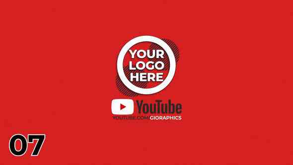 Facebook Ad Logo Video Template After Effects – social media logo intro, 1920x1080, editable