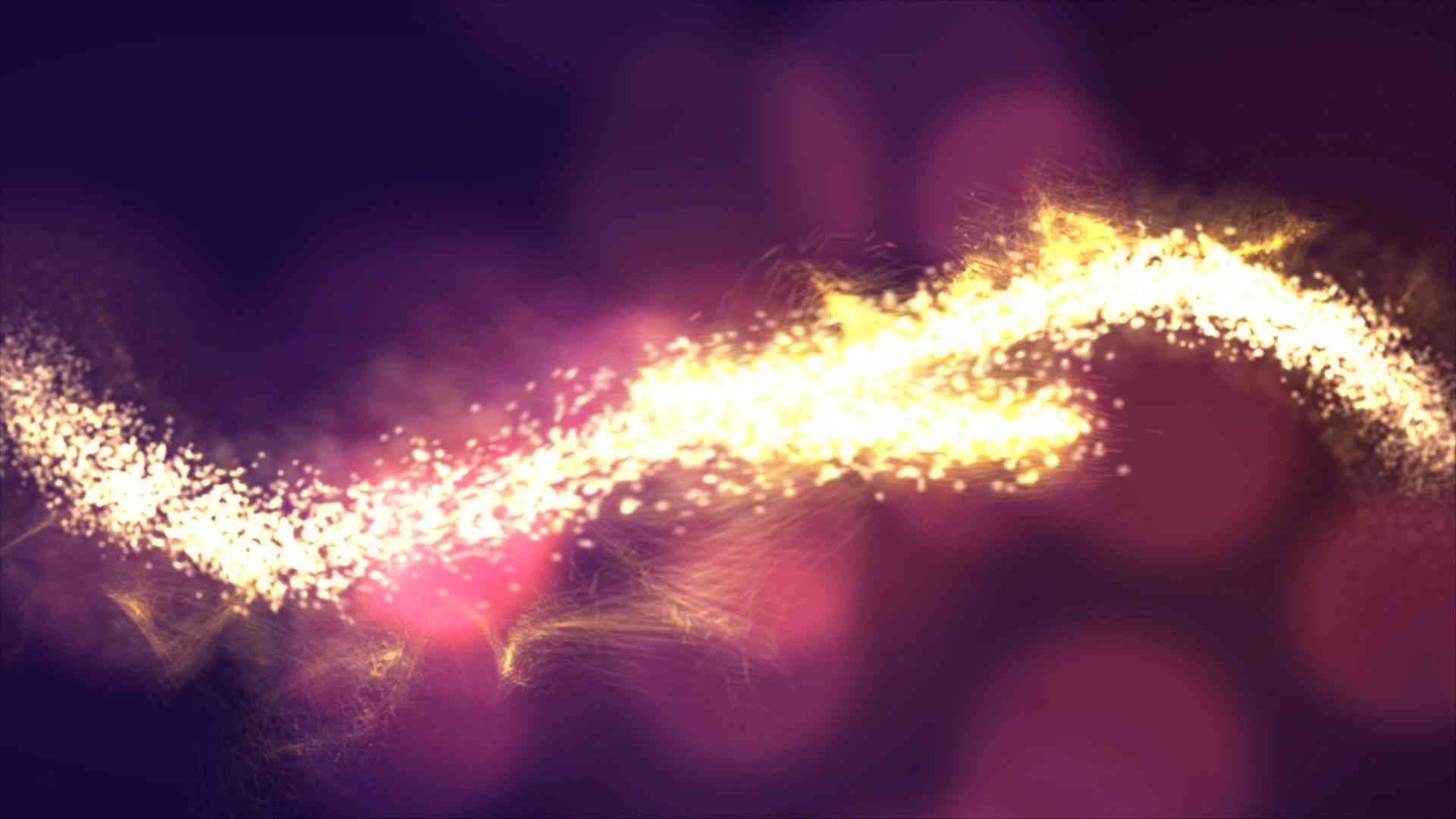 Elegant Golden Glittering Wave Premiere Pro logo video template with sparkling logo animation