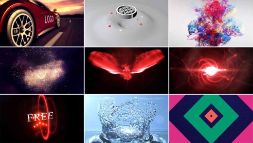 Featured image of 20 free Sci-Fi and Motion Graphics intro templates for After Effects