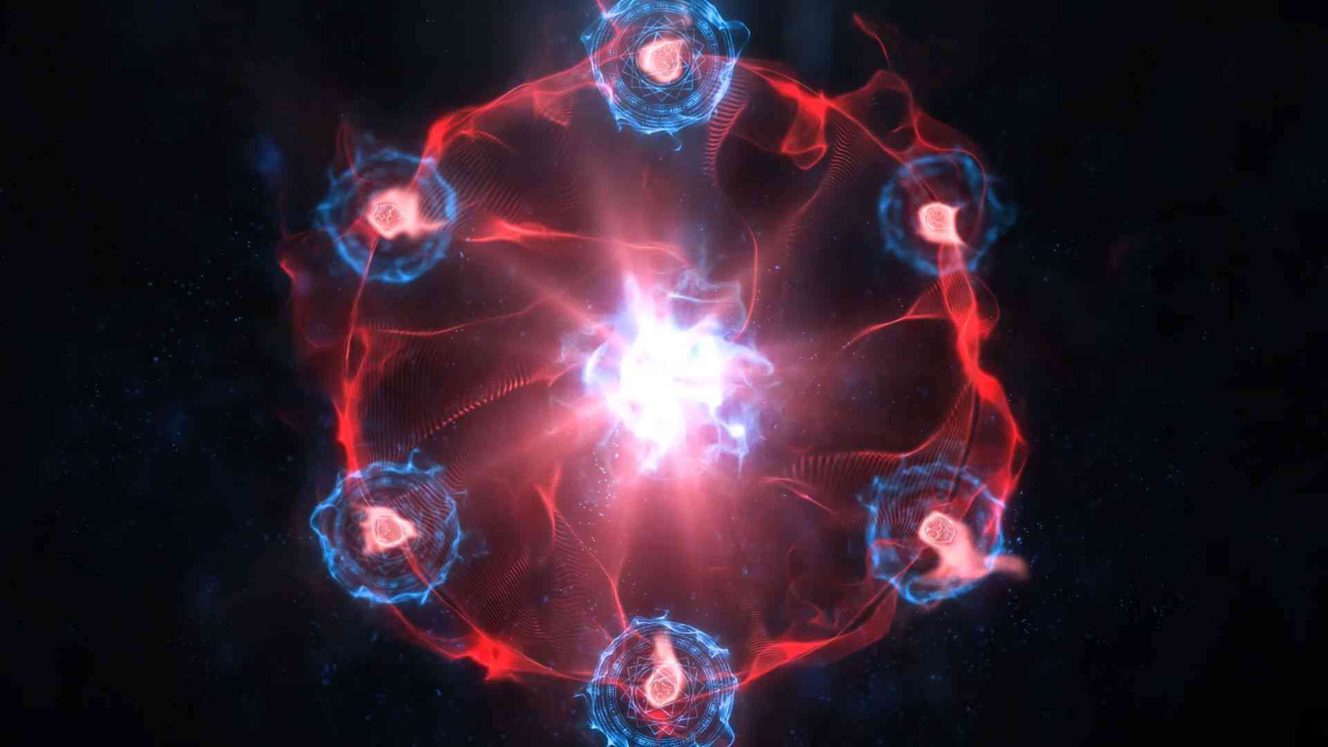 Sci-Fi Energy Portal Logo Reveal After Effects Template