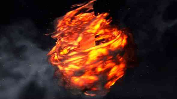 Epic Explosion Logo Reveal After Effects Template