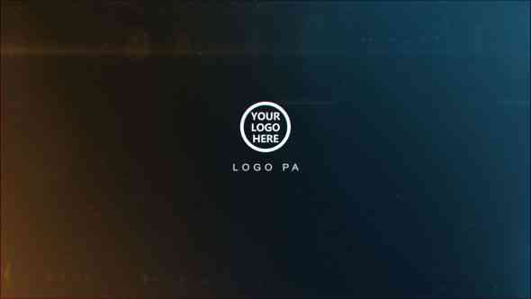 Simple Clean Logo Reveal After Effects Template