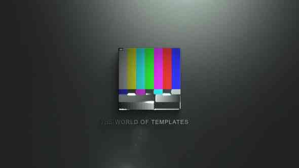 Glossy Logo Reveal After Effects Template