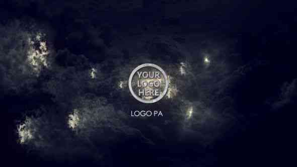 Black Cloud Intro After Effects Template