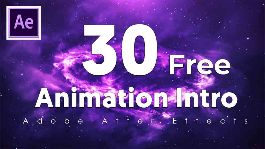 after effect logo intro template free download