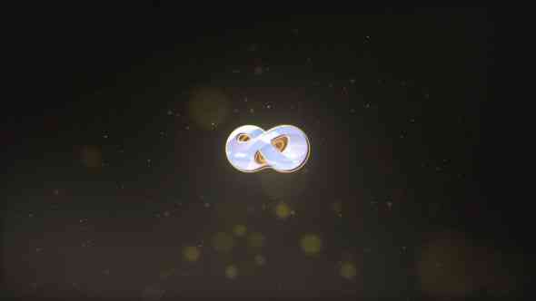 Golden Particles Luxury Logo Reveal After Effects Template