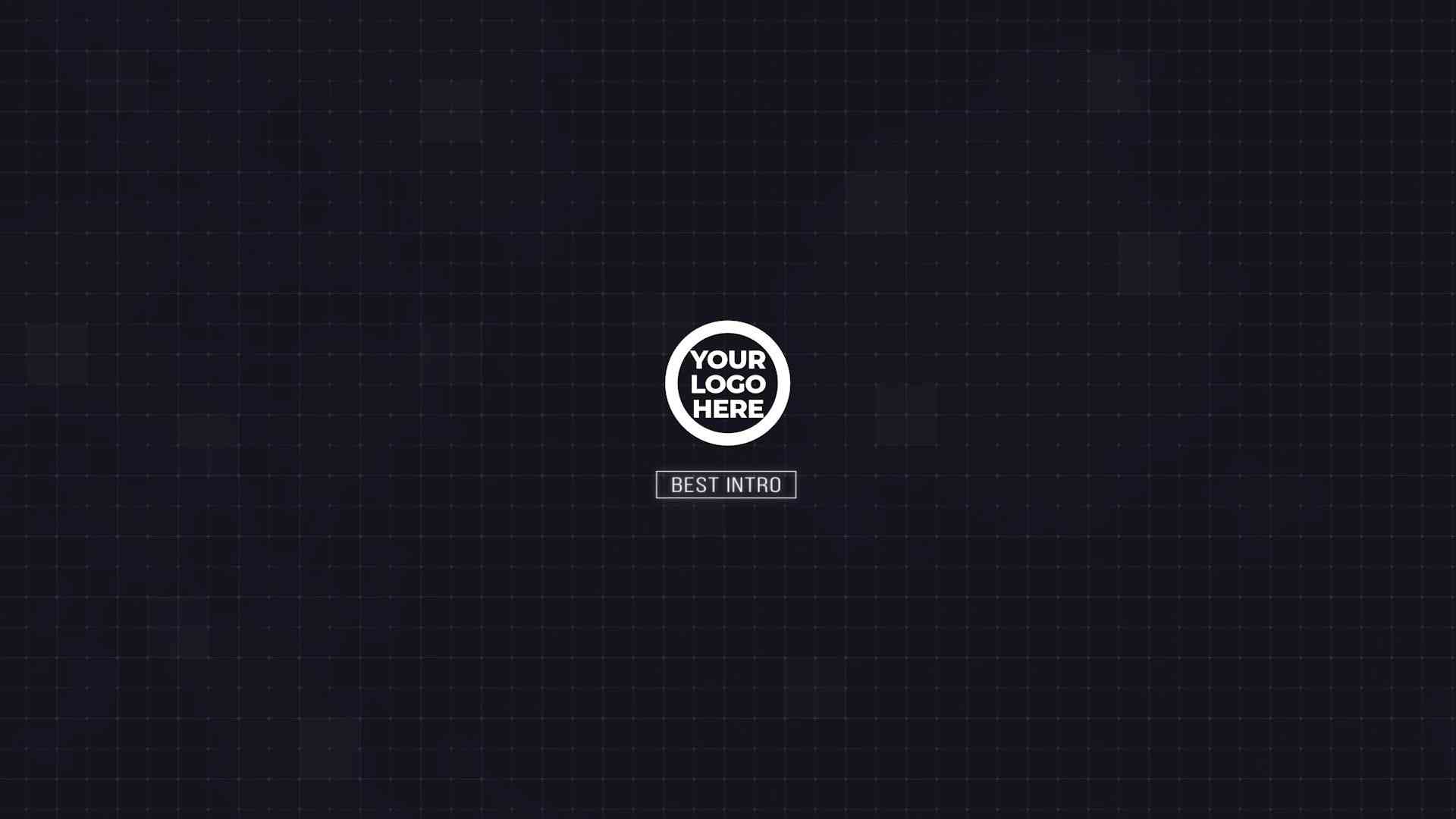Simple minimal logo animation template free 9