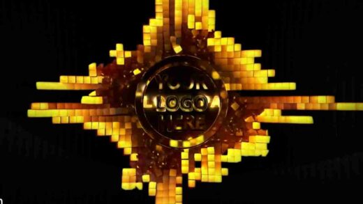 Featured image of 10 free minimal, corporate, and geometric logo reveal templates for After Effects