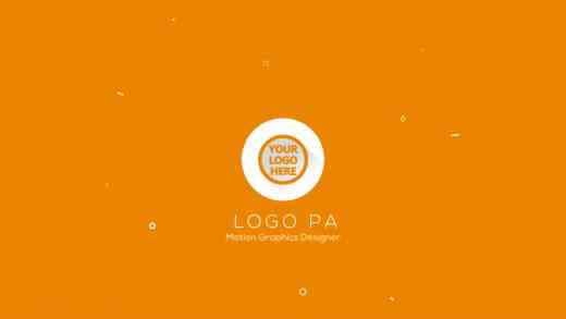 Clean and Simple Minimalist Logo Intro Template After Effects