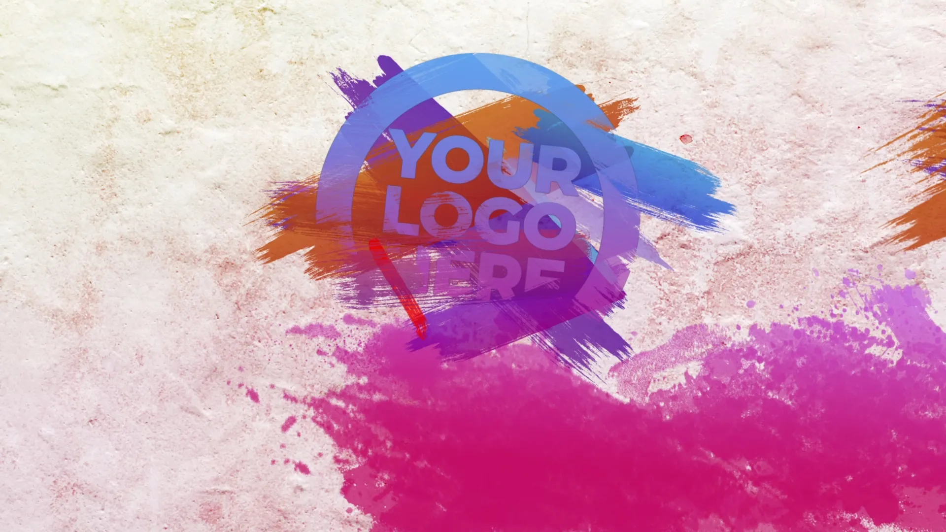 Brush Stylish Paint Logo Reveal Premiere Pro