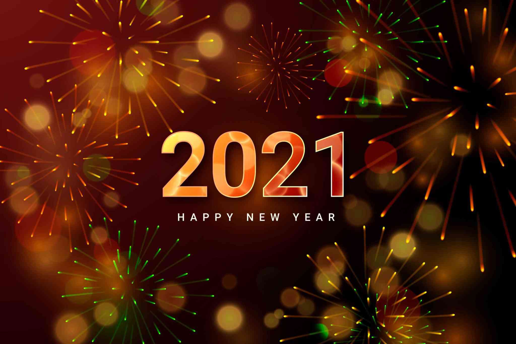 16 Happy New Year 2021 Backgrounds - Trends Logo