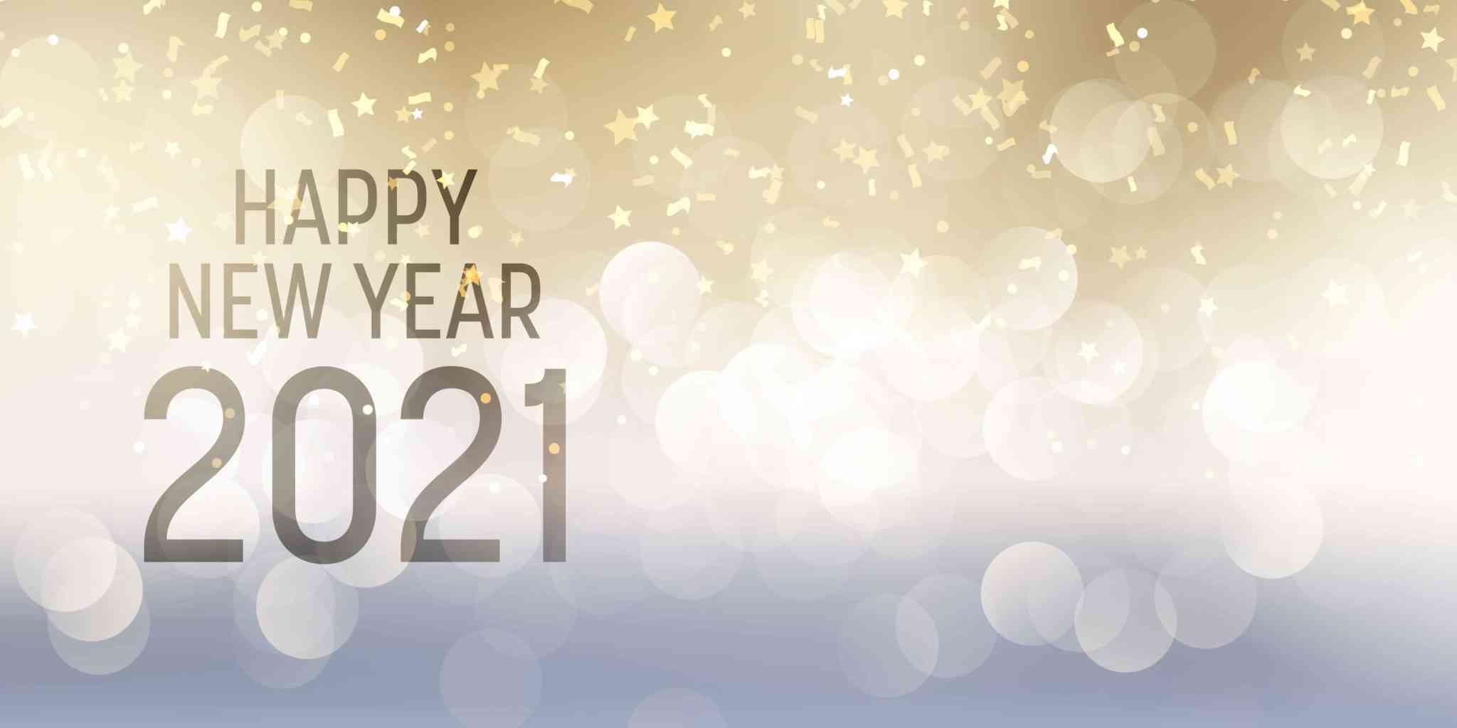 16 Happy New Year 2021 Backgrounds