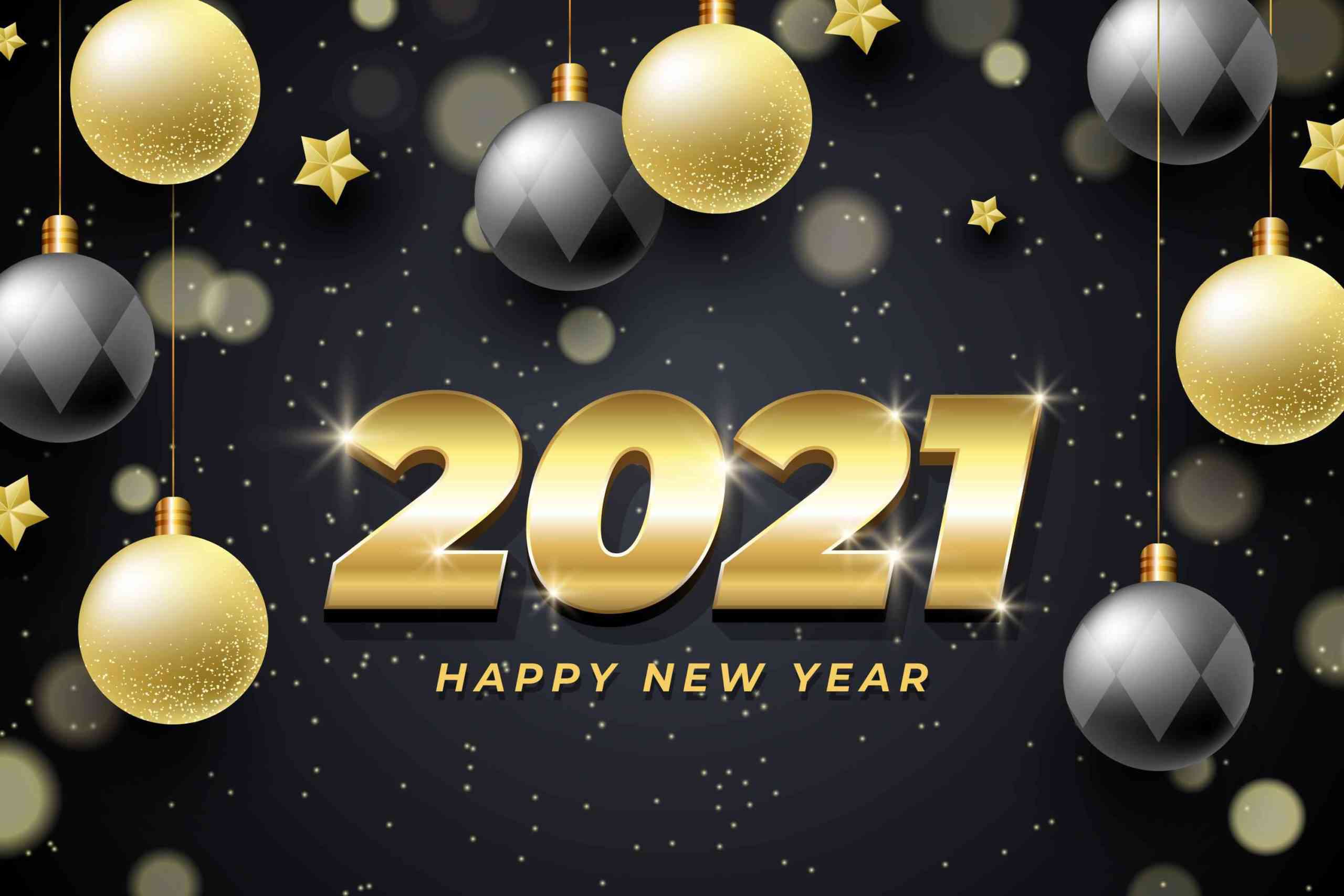 28 Happy New Year 2021 Backgrounds - Trends Logo