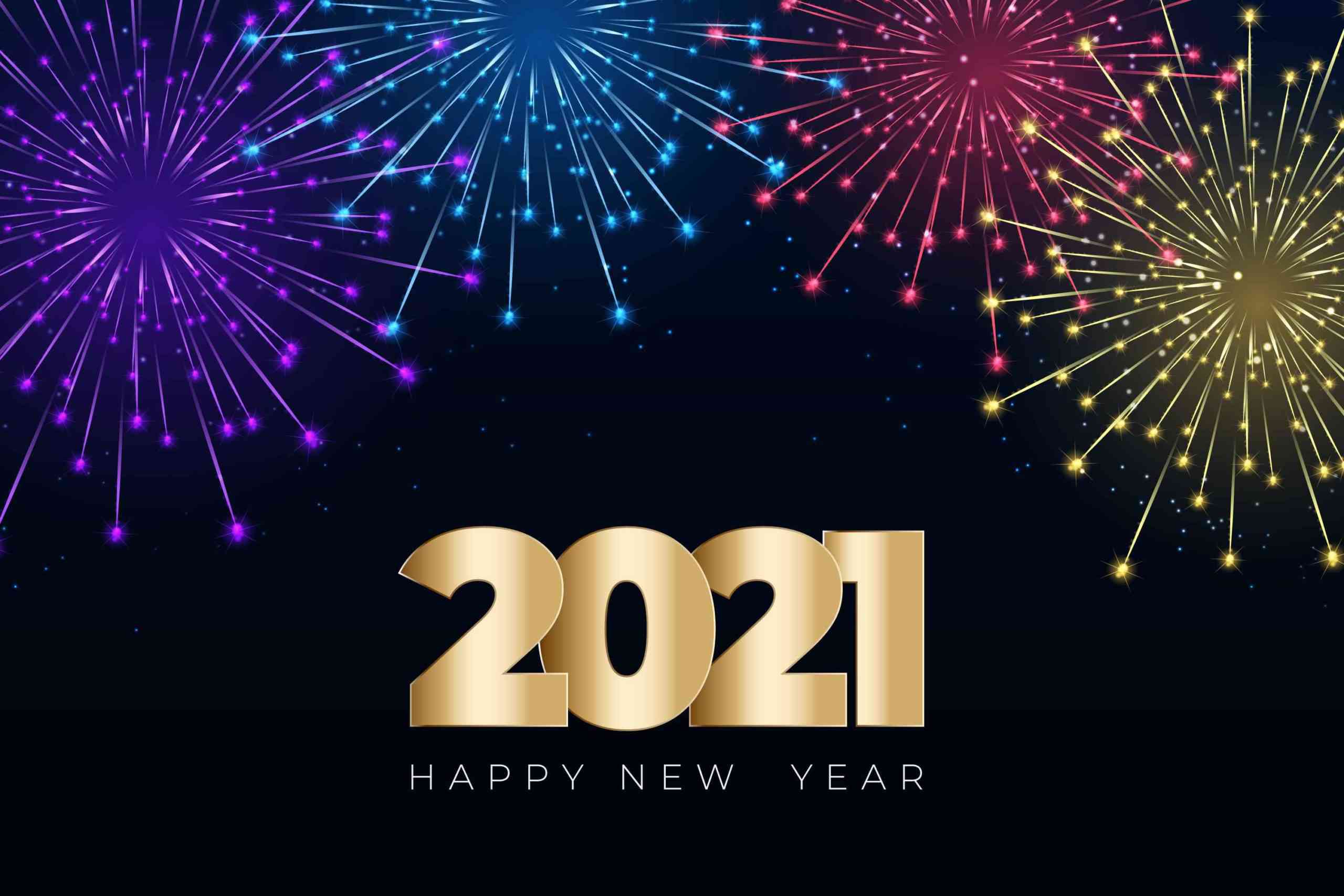 28 Happy New Year 2021 Backgrounds - Trends Logo