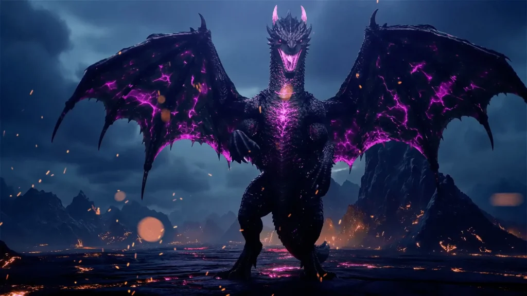 Epic Dragon Gaming Logo Reveal After Effects intro