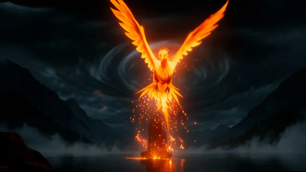 Phoenix Logo Reveal template for After Effects
