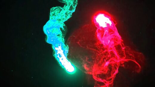 Particle Energy Pulse Logo Template