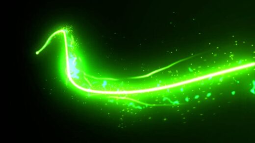 Solar Flare Particle Logo Reveal Template