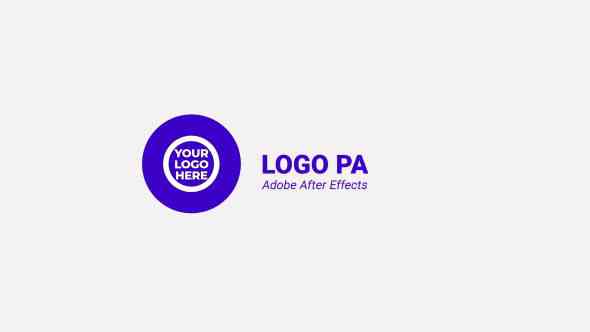 Image of Free Fast Logo Reveal, a template optimized for quick animation.