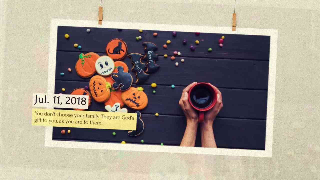 Image of Elegant Wedding Slideshow Template, a romantic Premiere Pro template.