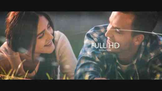 free clean wedding photo slideshow after effects template