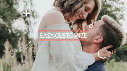 free vintage film look retro slideshow after effects template