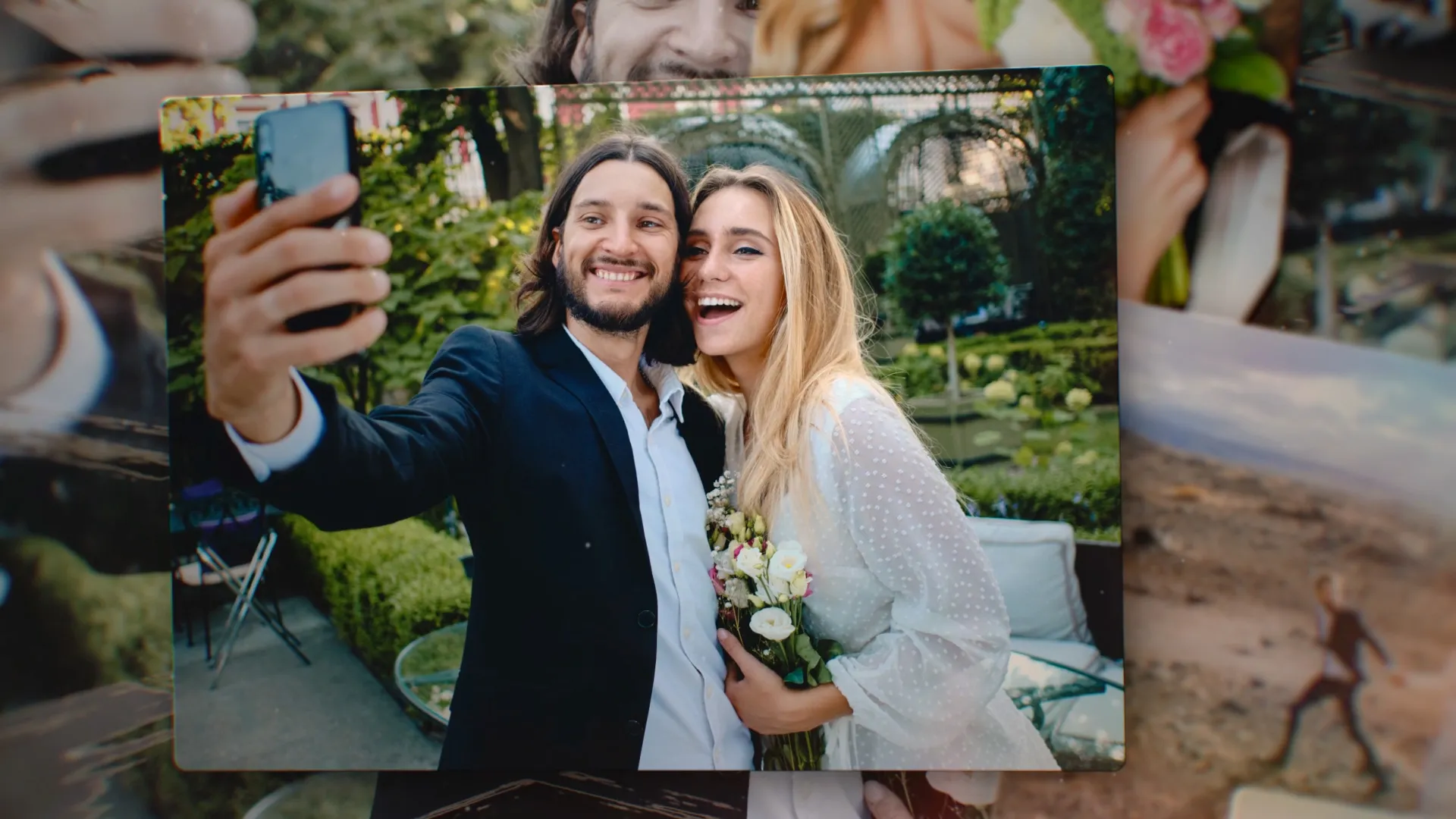 Photo Slideshow Happy Memories Premium Premiere Pro template preview
