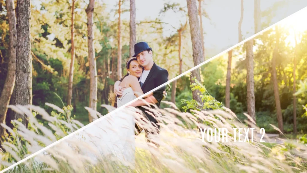 Gentle Slideshow free Premiere Pro template preview