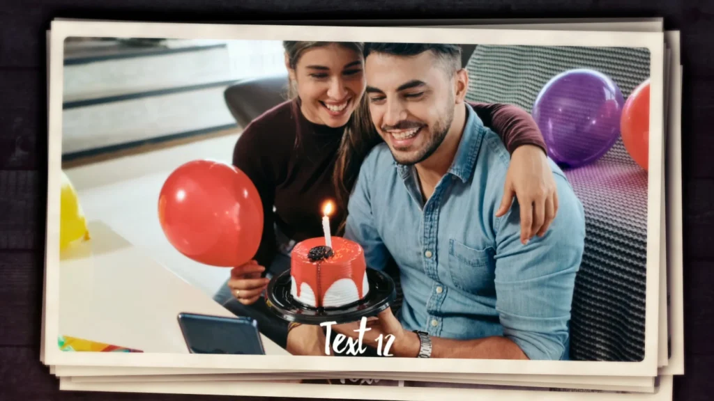 Sweet Memories Slideshow free Premiere Pro template preview