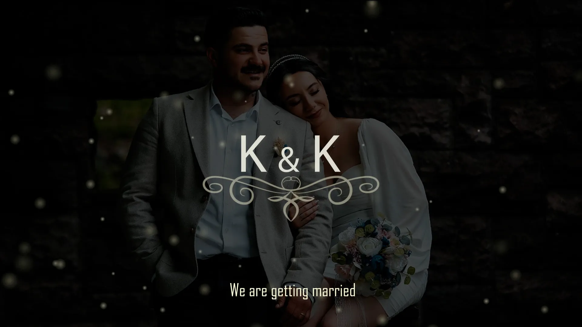 Mixkit Wedding Invitation Slideshow free Premiere Pro template preview