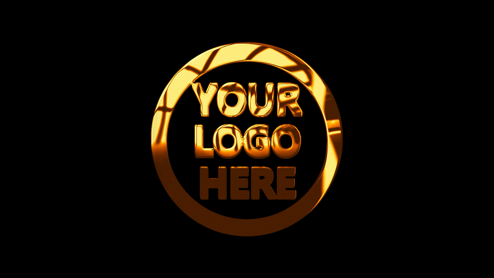 FREE Templates Golden Logo Animation for After Effects - TRENDSLOGO.COM