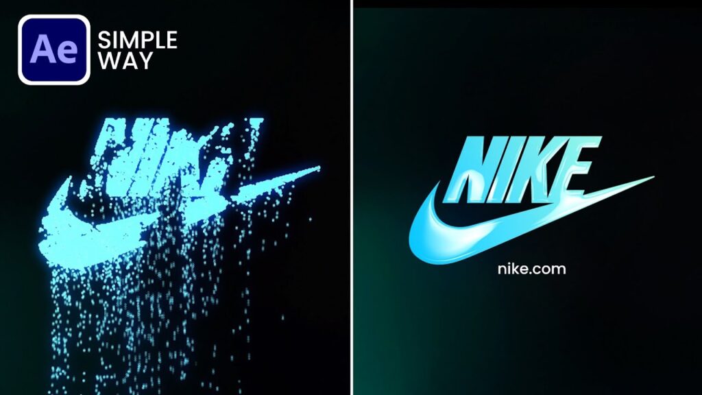 Particles Logo & Text Animation Template for After Effects