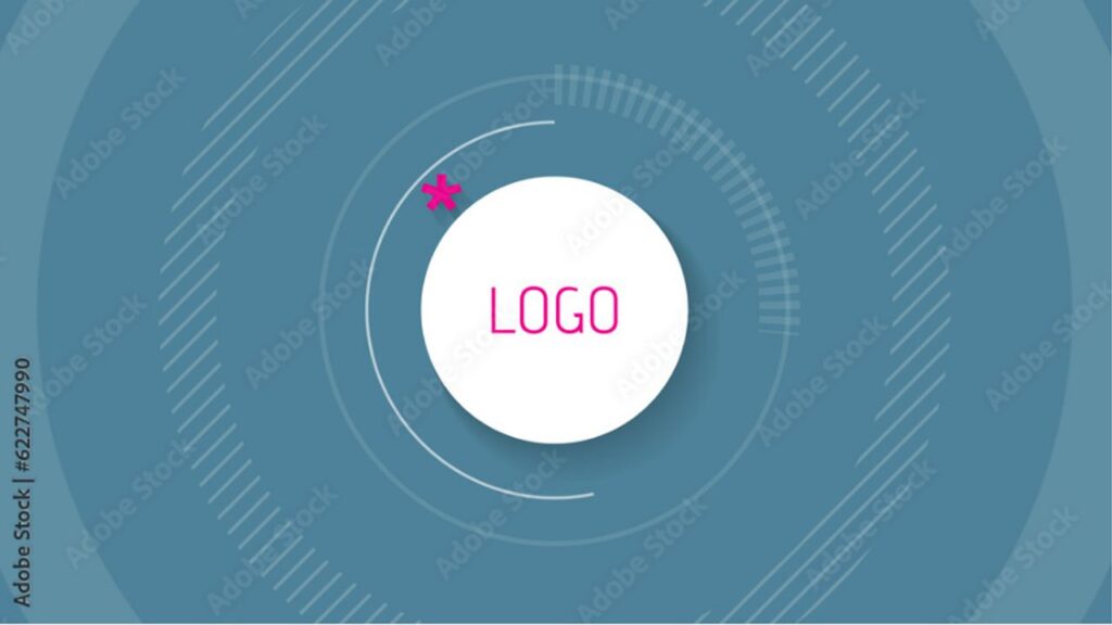 Mograph Lines logo reveal After Effects template clean design