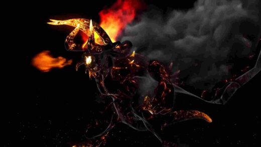 ALT Text: Fire Blast Logo Reveal AE Template