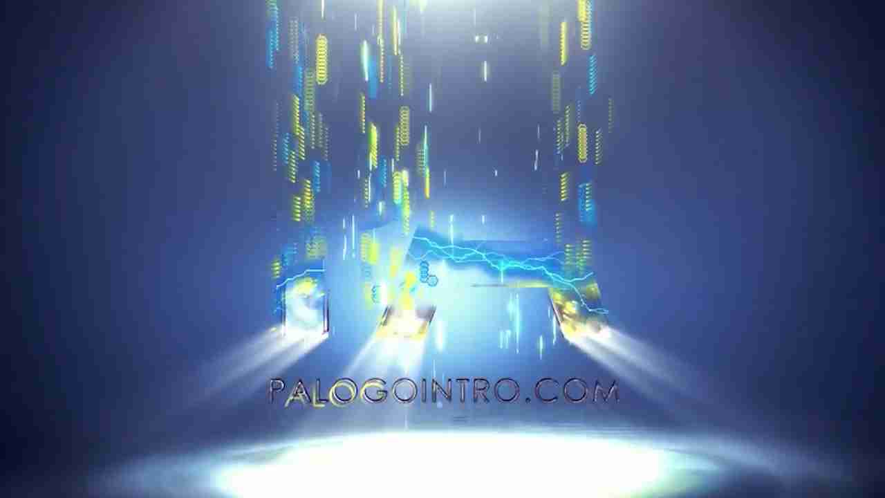 Image of Cyber Pulse Logo Reveal, a digital tech intro.