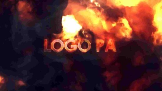 ALT Text: Burning Trail Logo Reveal AE