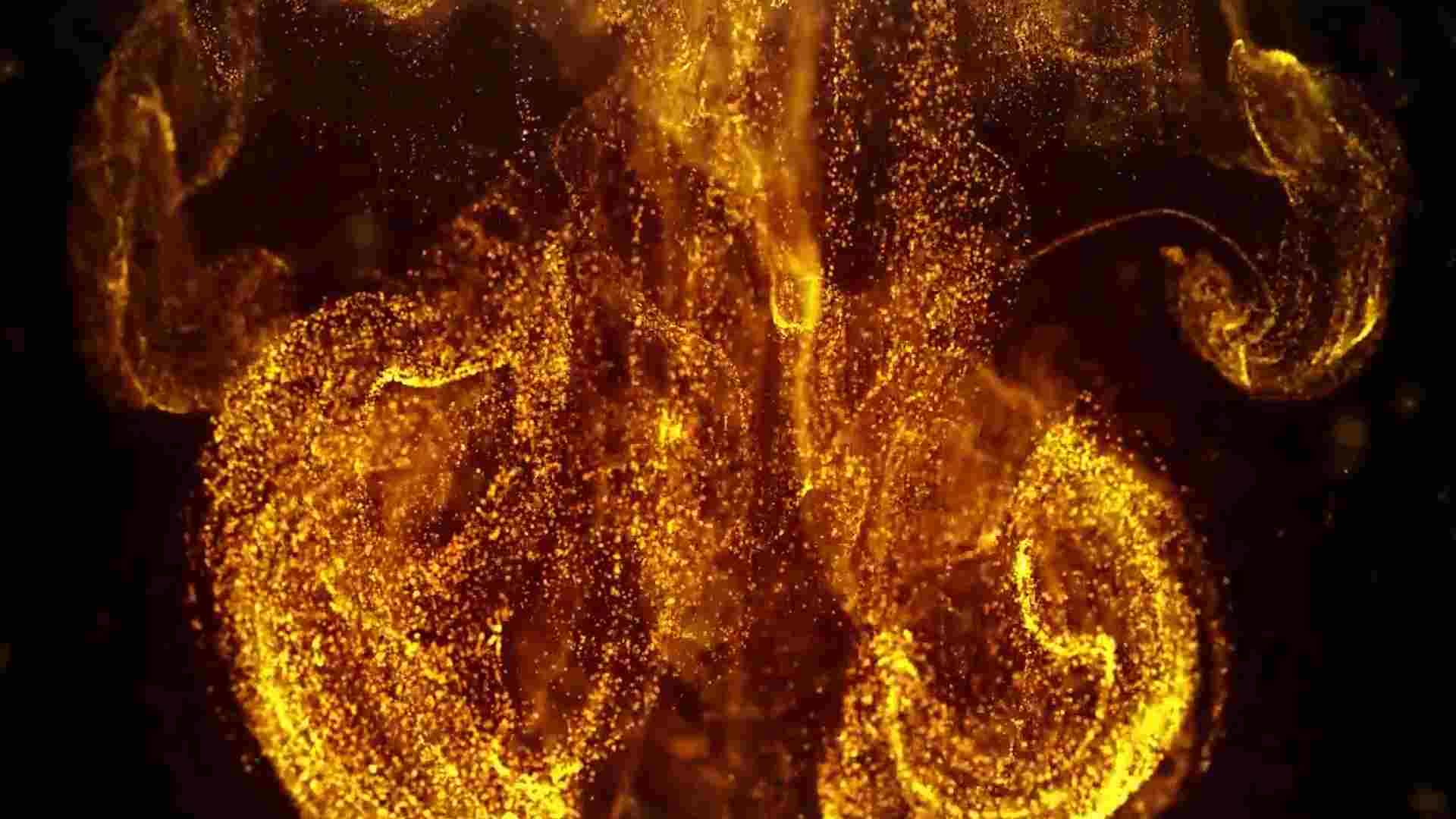 Thumbnail of Flaming Impact Logo, a sudden, high-impact fire burst.