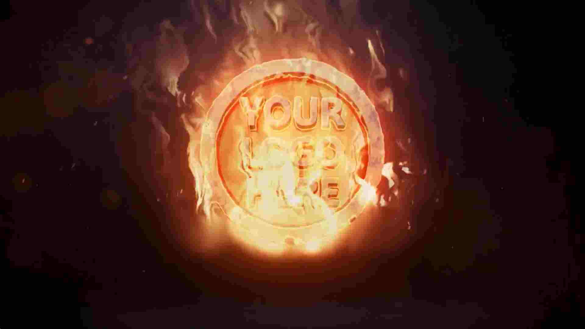 Image of Fire Pulse Motion Intro, a rhythmic heat effect.