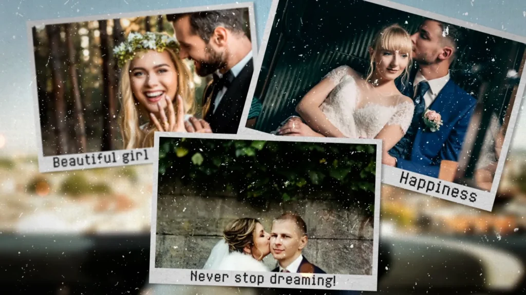 Creative slideshow opener template for Adobe Premiere Pro