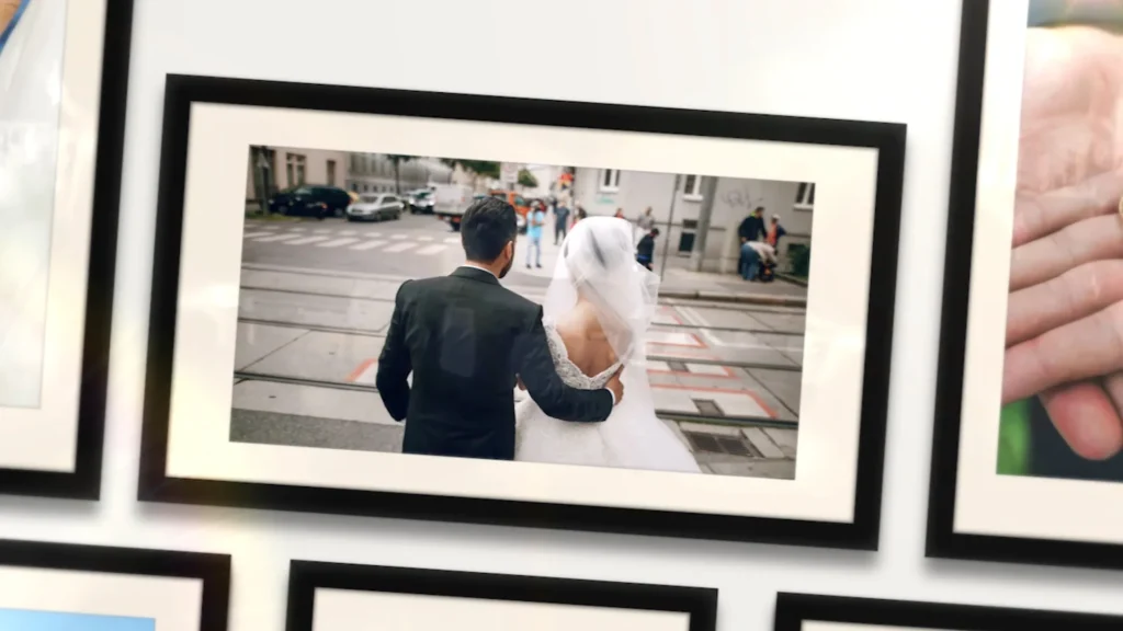 Editable photo album project for Adobe Premiere Pro free