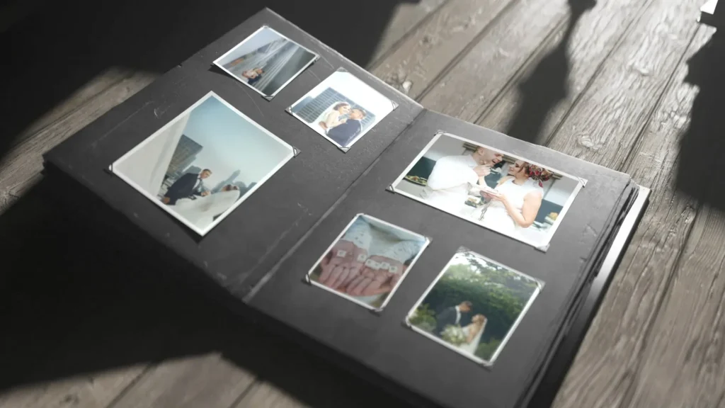 Memories photo album slideshow template for Premiere Pro