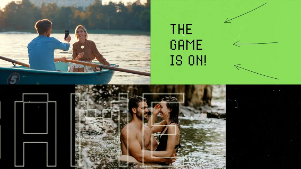 Modern sport intro and action slideshow for Premiere Pro