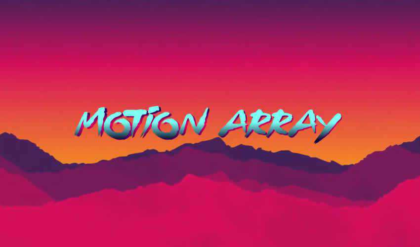 Thumbnail of Retro Wave Intro Project, a synthwave/80s style intro.