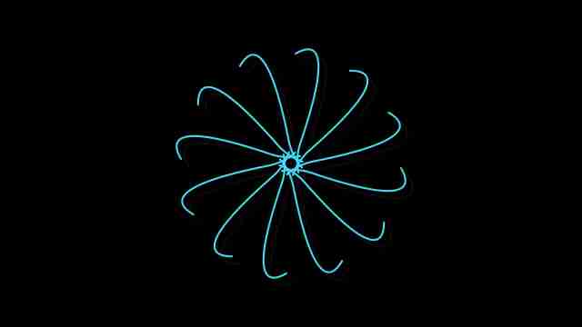 Preview of Crystal Shard Explosion Opener, a magic gaming logo template.