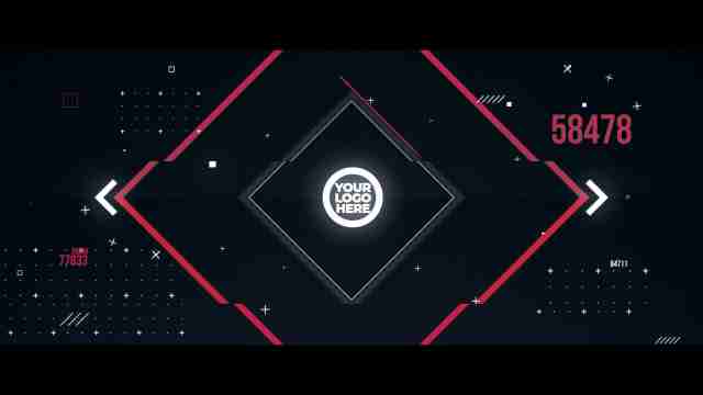 Preview of Fractal Energy Web Reveal, an abstract gaming template.