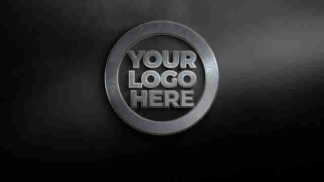 Preview of Heavy Ice Storm Opener, a winter gaming logo template.