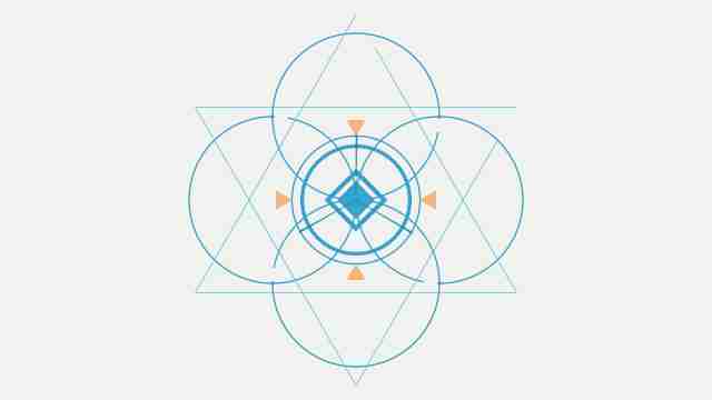 Preview of Simple Triangle Motion Intro Background