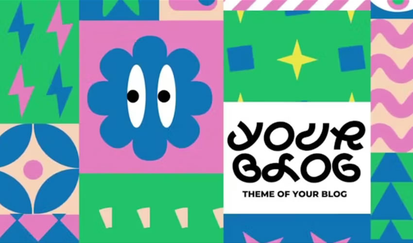 Funny Shapes After Effects Titles Template Download