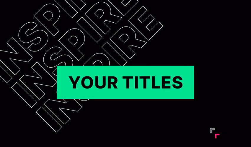 Switch to Text Box Minimal Titles After Effects Free